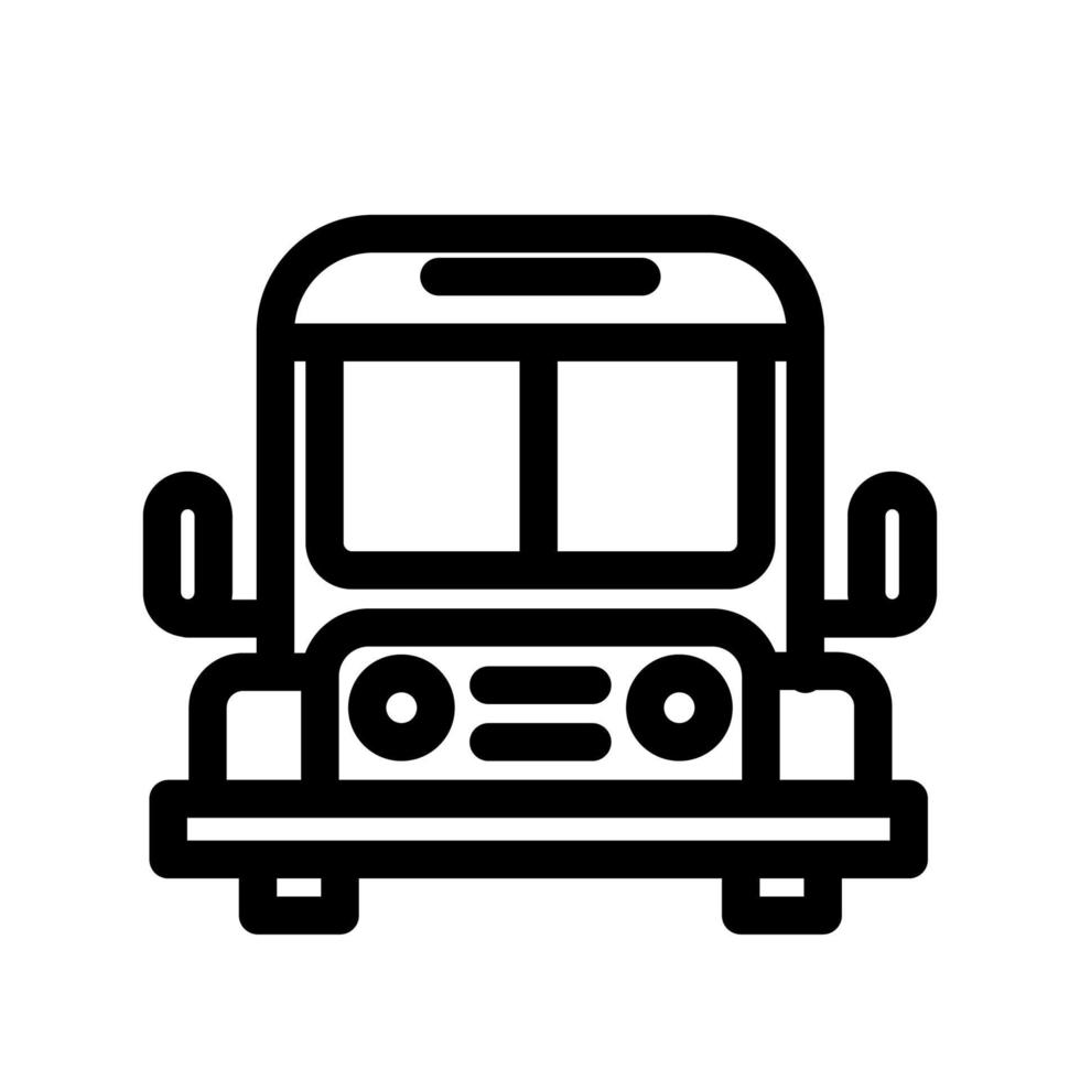 Bus icon template vector