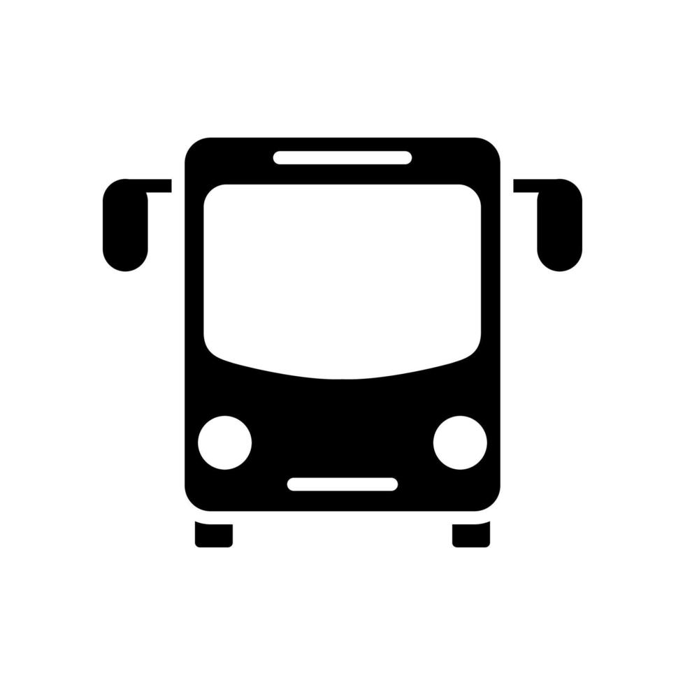 Bus icon template vector