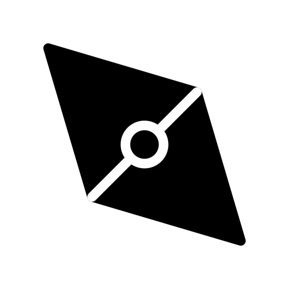 Compass icon template vector