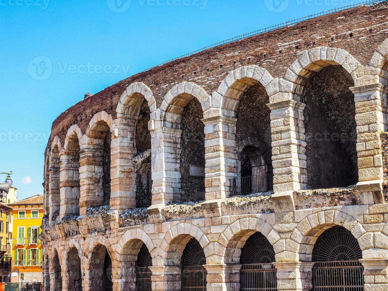 HDR Verona Arena roman amphitheatre photo