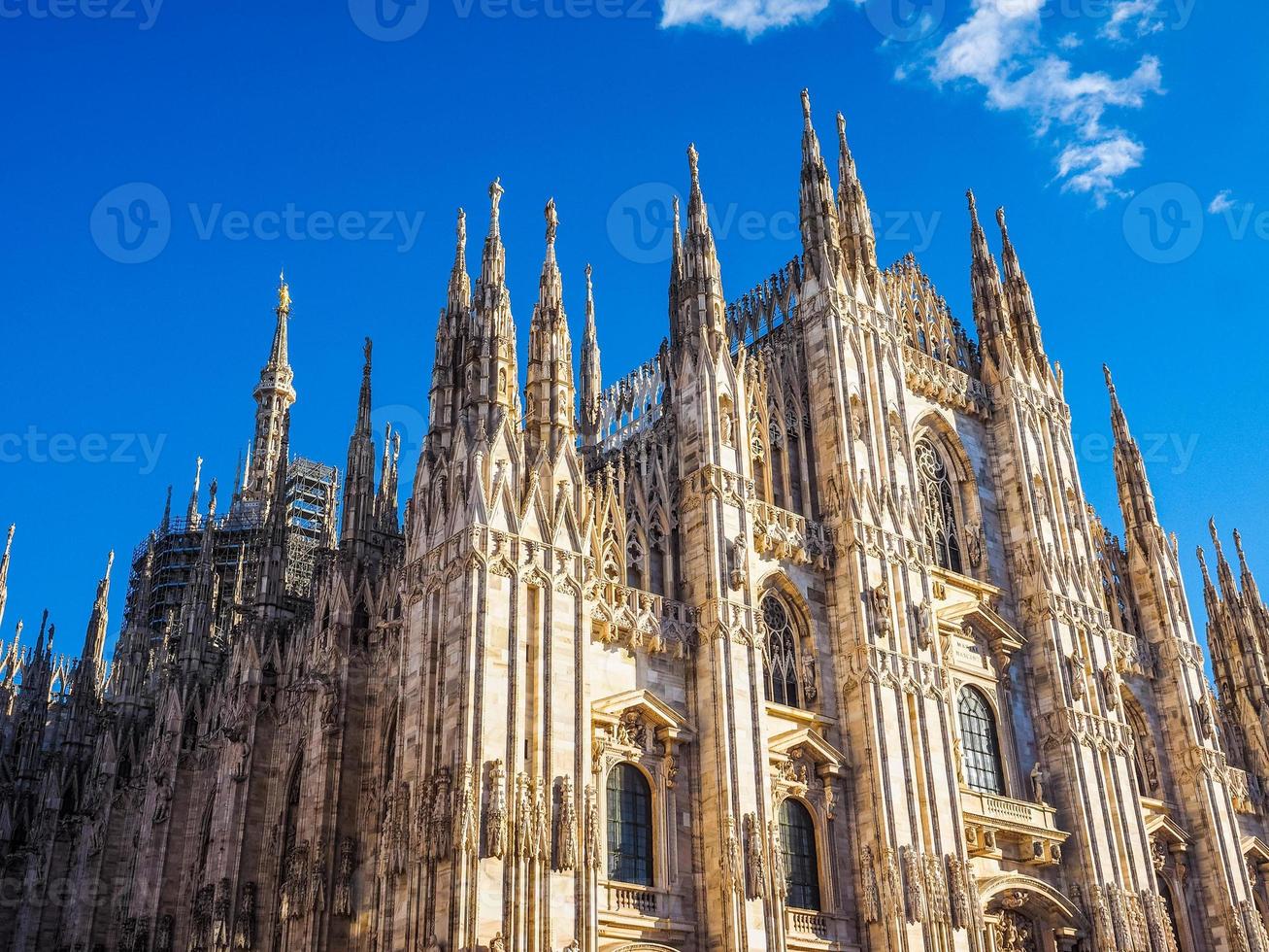 HDR Duomo di Milano Milan Cathedral photo