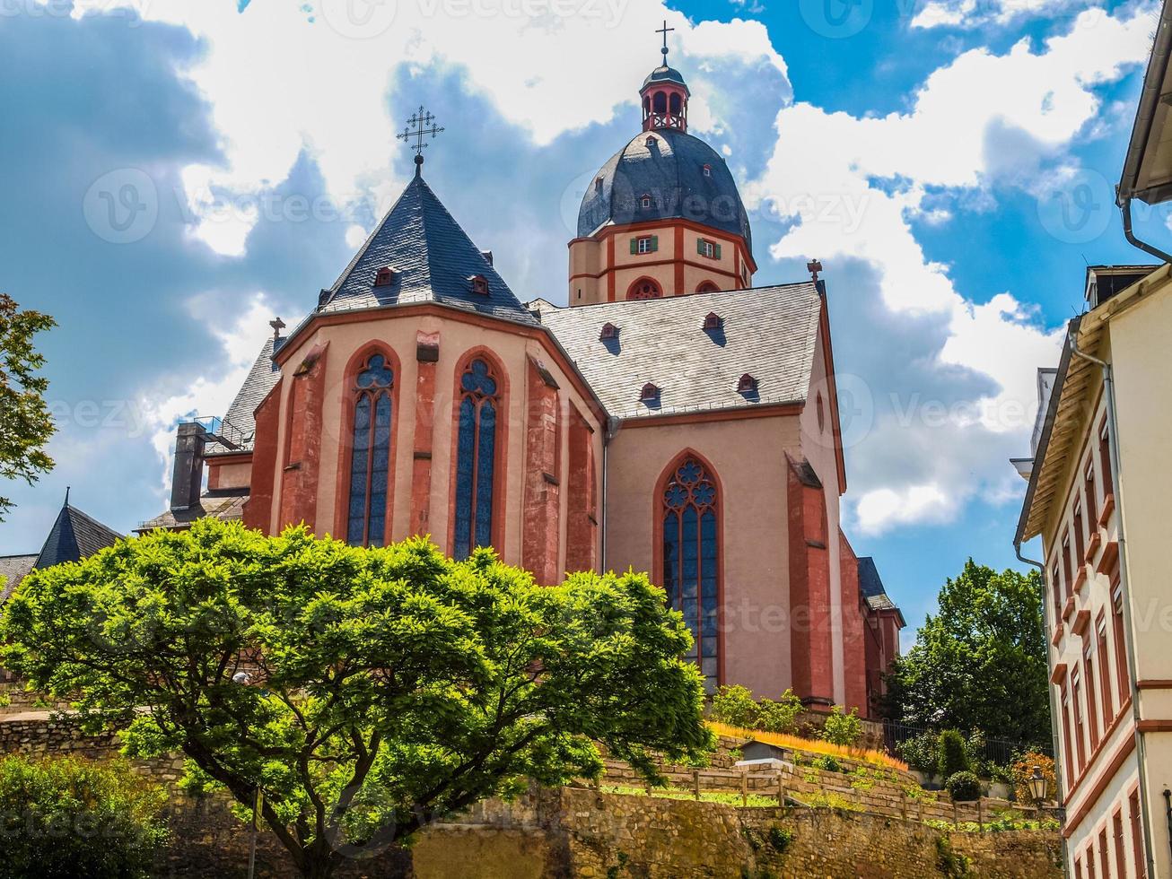 hdr iglesia de san esteban maguncia foto