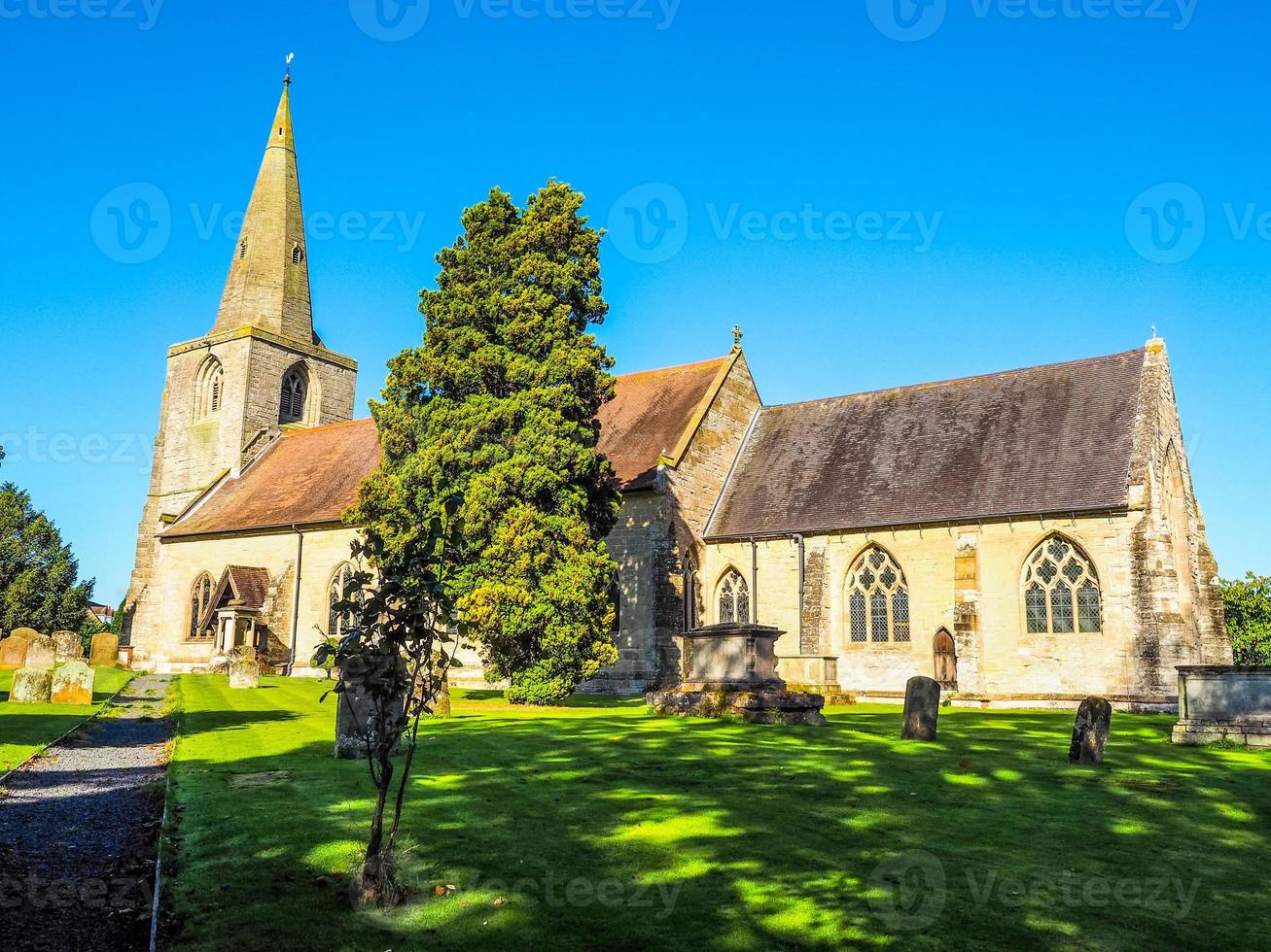 HDR St Mary Magdalene church in Tanworth in Arden photo