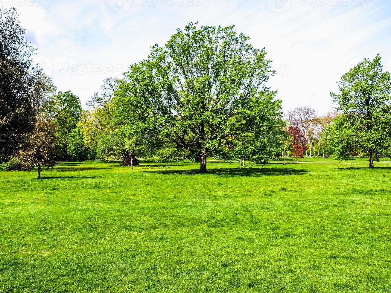 HDR Hyde Park, London photo