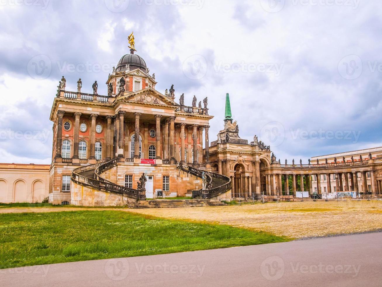 hdr neues palais en potsdam foto