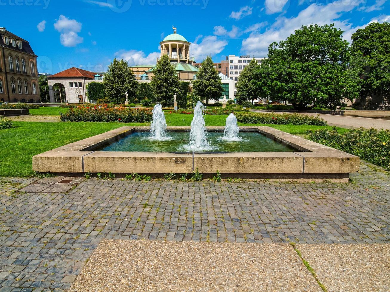 HDR Gardens in Stuttgart, Germany photo