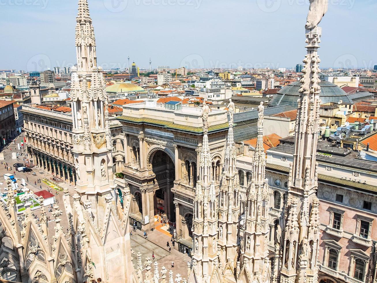 HDR View of Milan photo