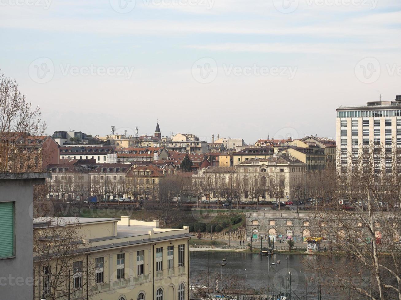 Aerial view of Turin photo
