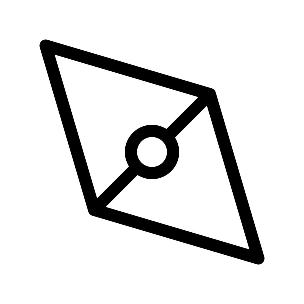 compass icon template vector