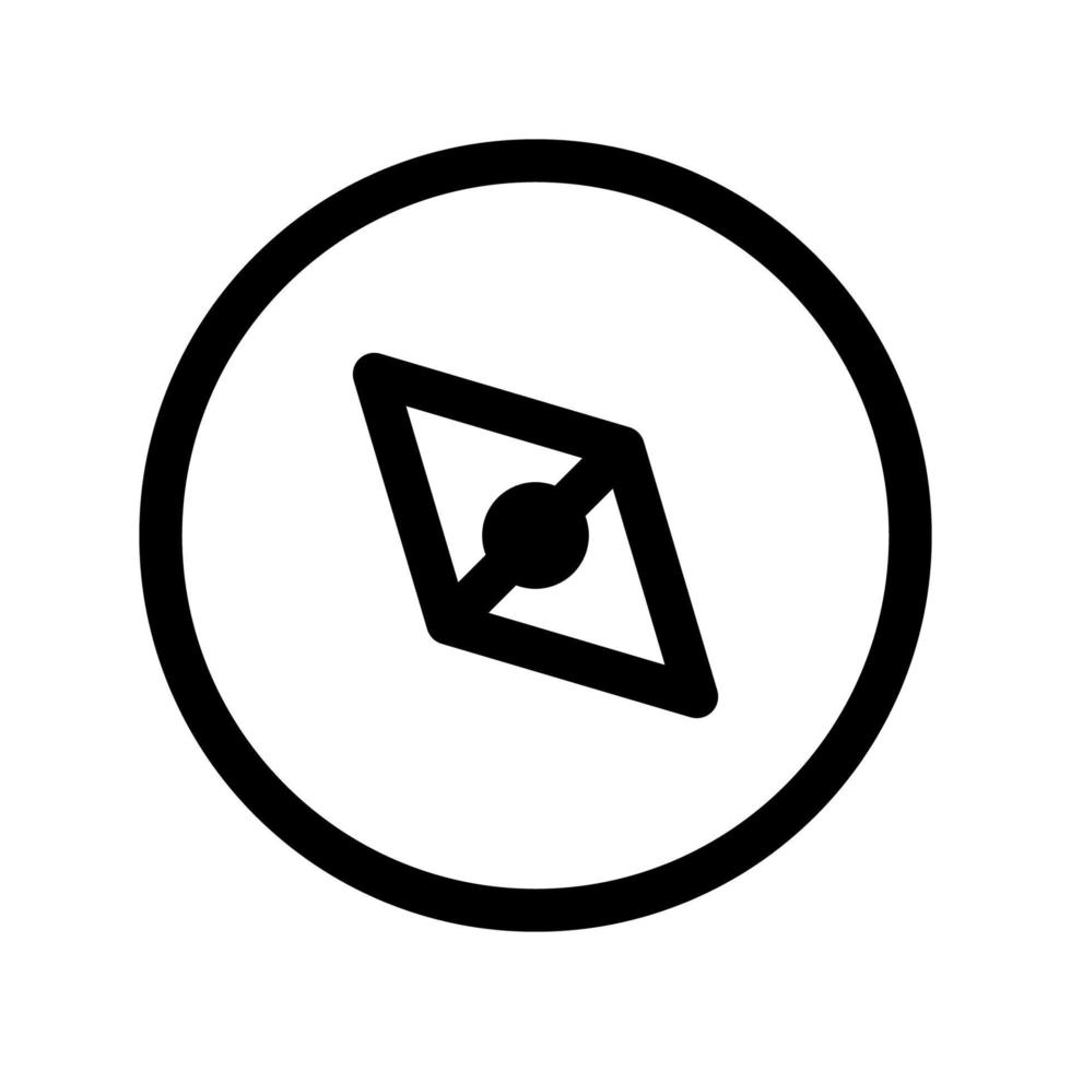 compass icon template vector