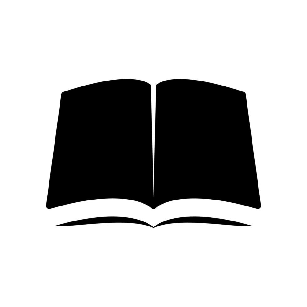 plantilla de icono de libro vector