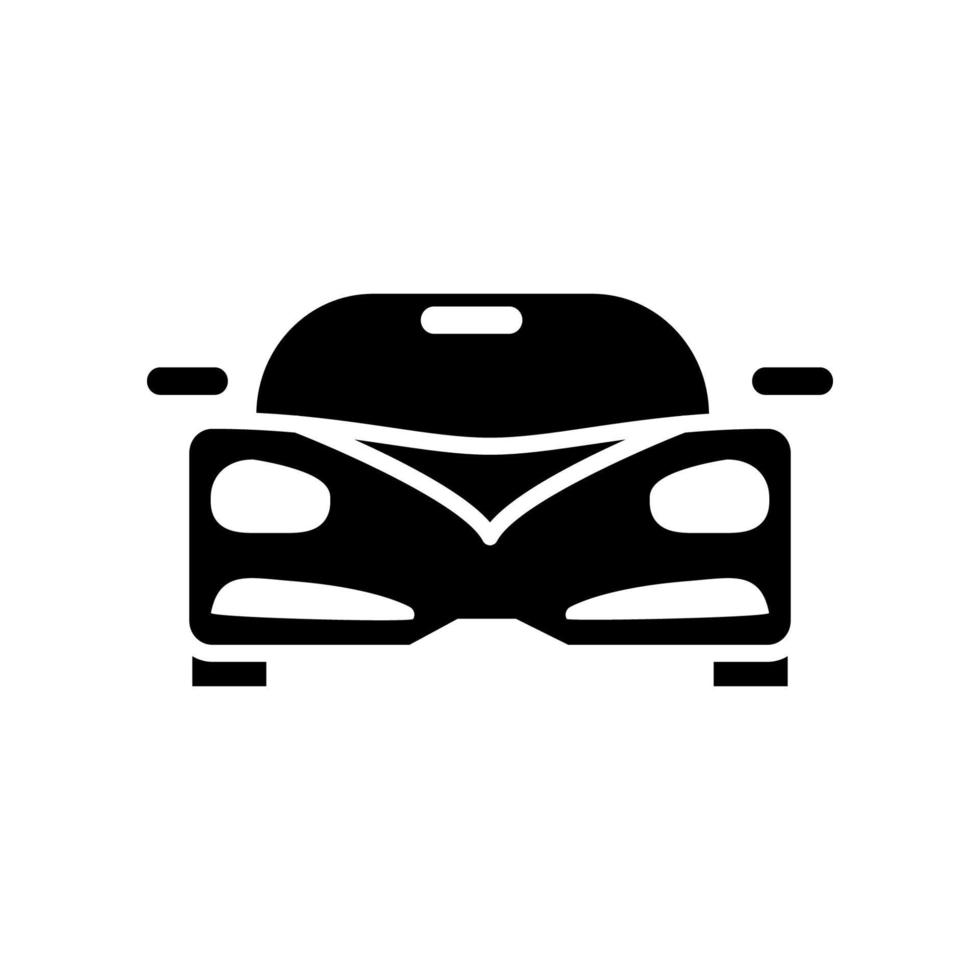 plantilla de icono de coche vector