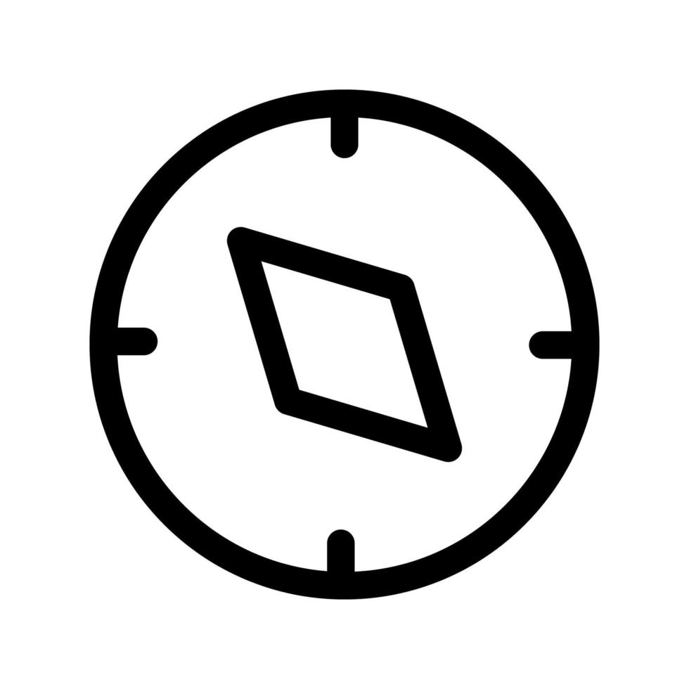 compass icon template vector