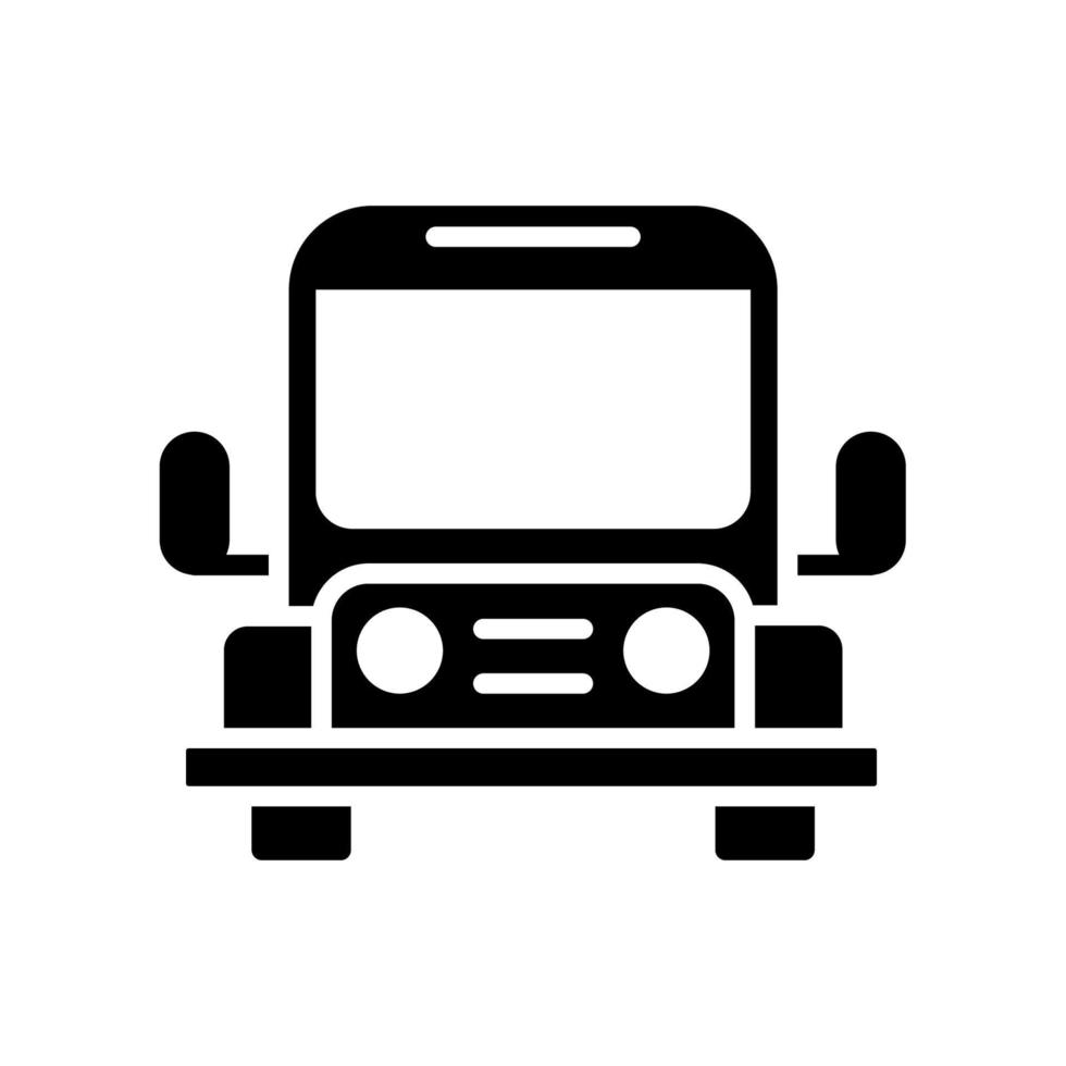 Bus icon template vector