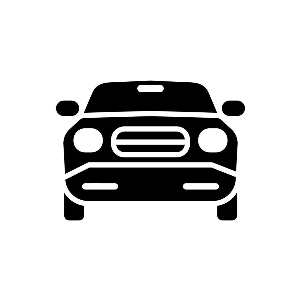 plantilla de icono de coche vector