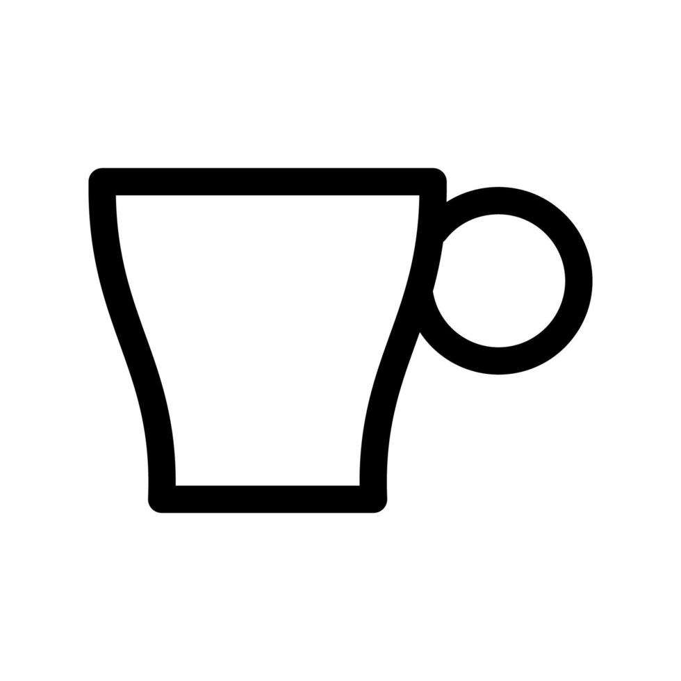 Cup icon template vector