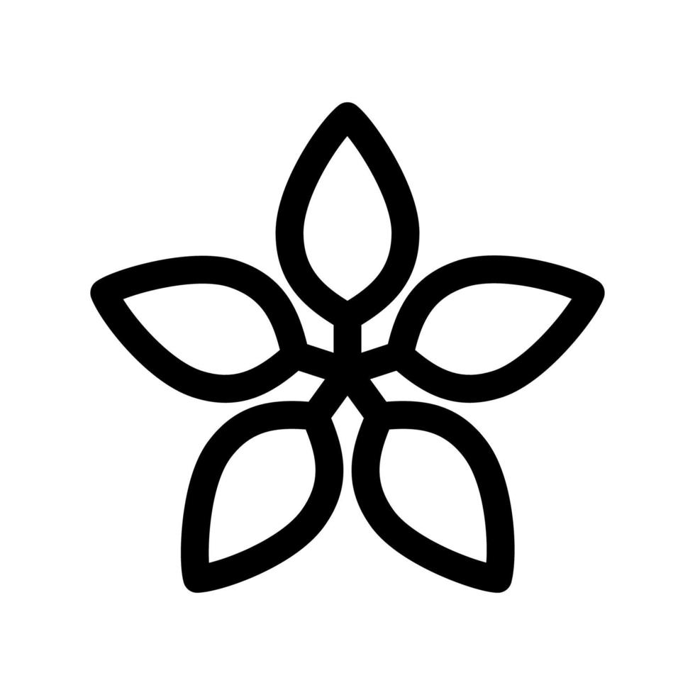 Leaf icon template vector