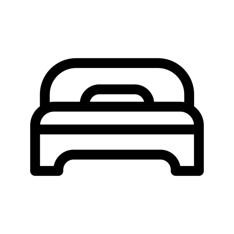 Bed icon template vector