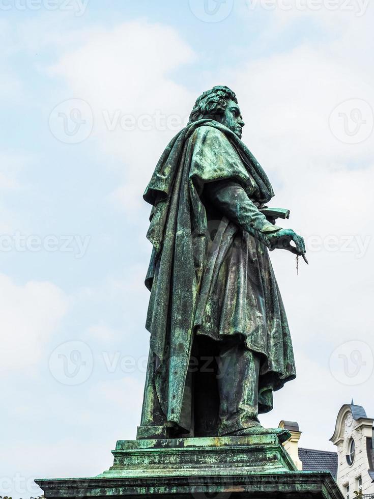 HDR Beethoven Denkmal 1845 in Bonn photo