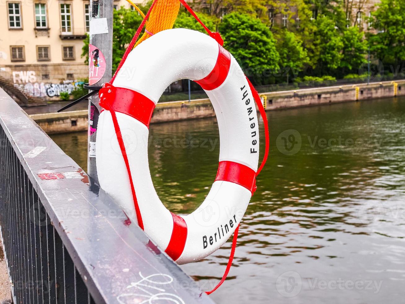 HDR Lifebuoy in Berlin photo