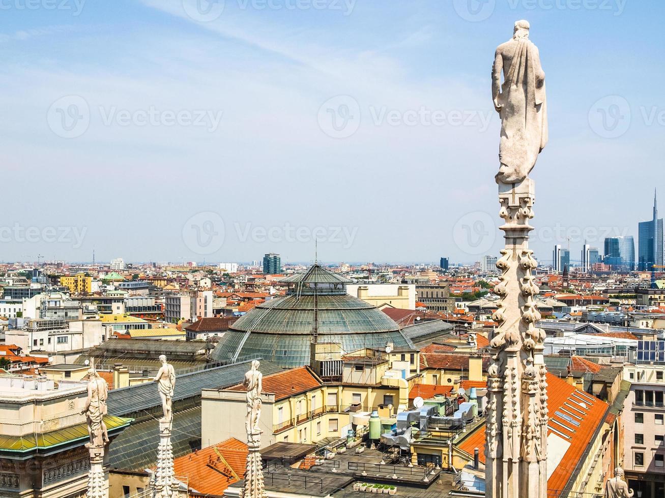 HDR View of Milan photo