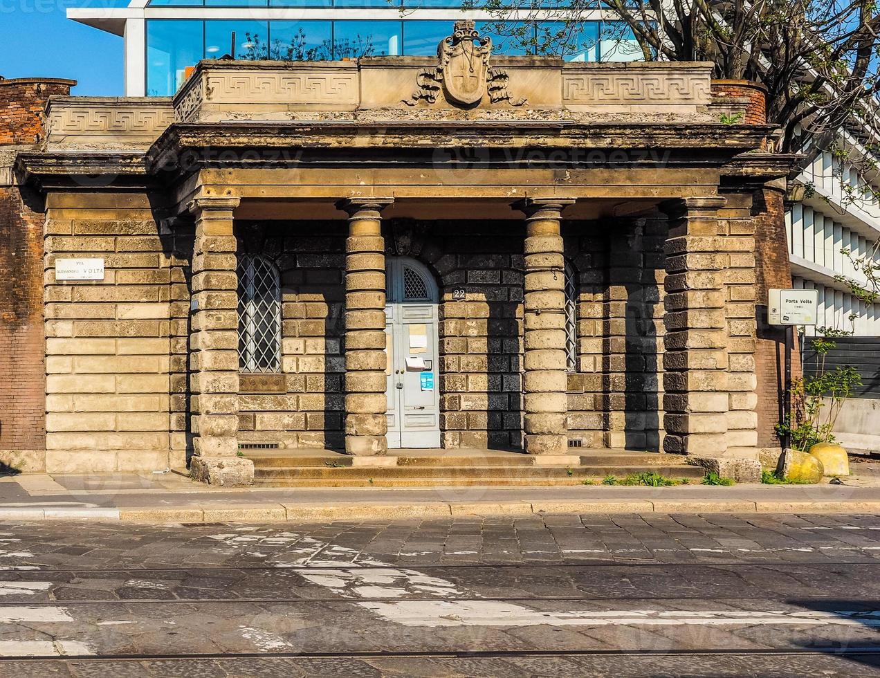 hdr porta volta en milan foto