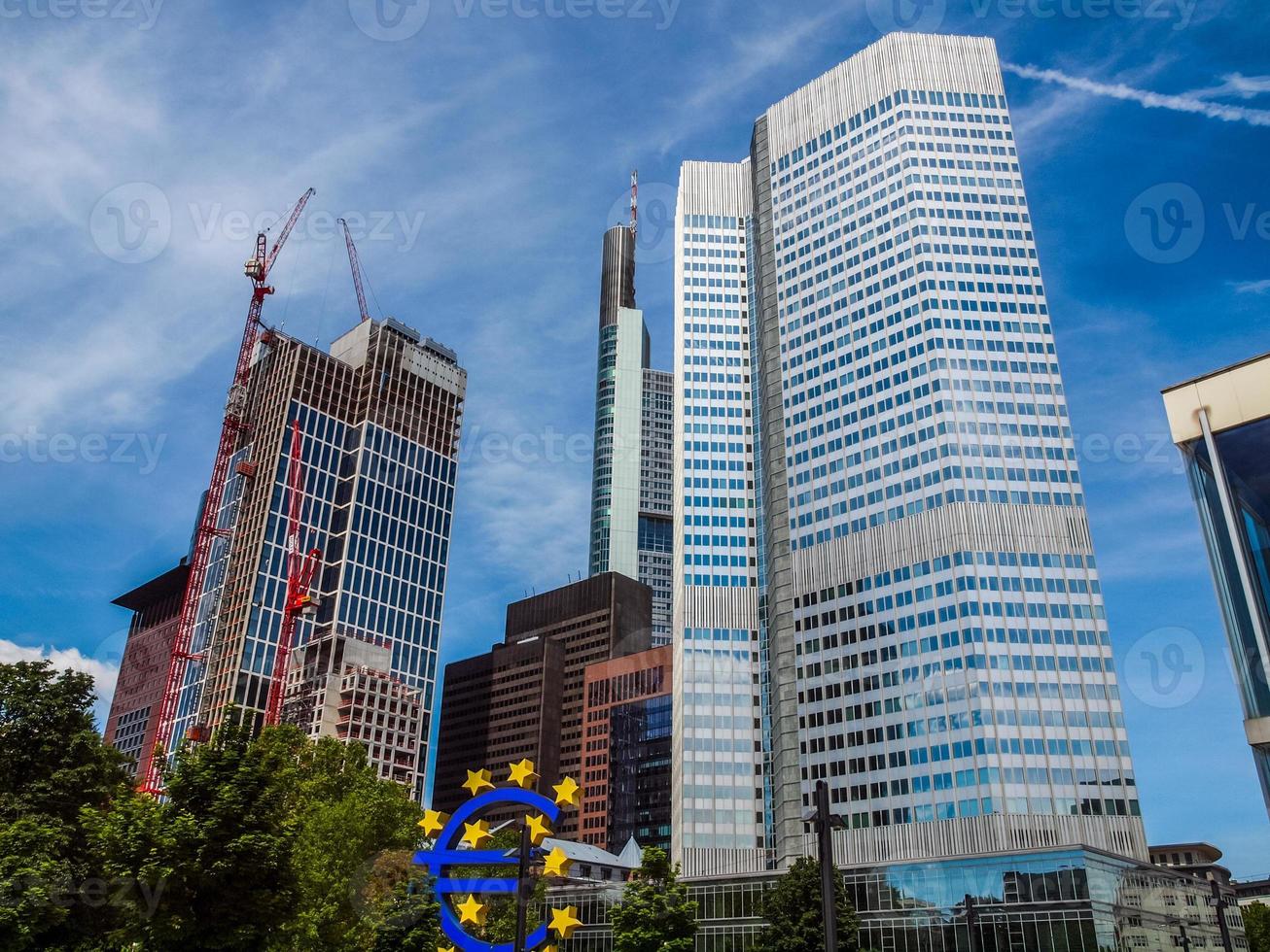 HDR European Central Bank in Frankfurt photo