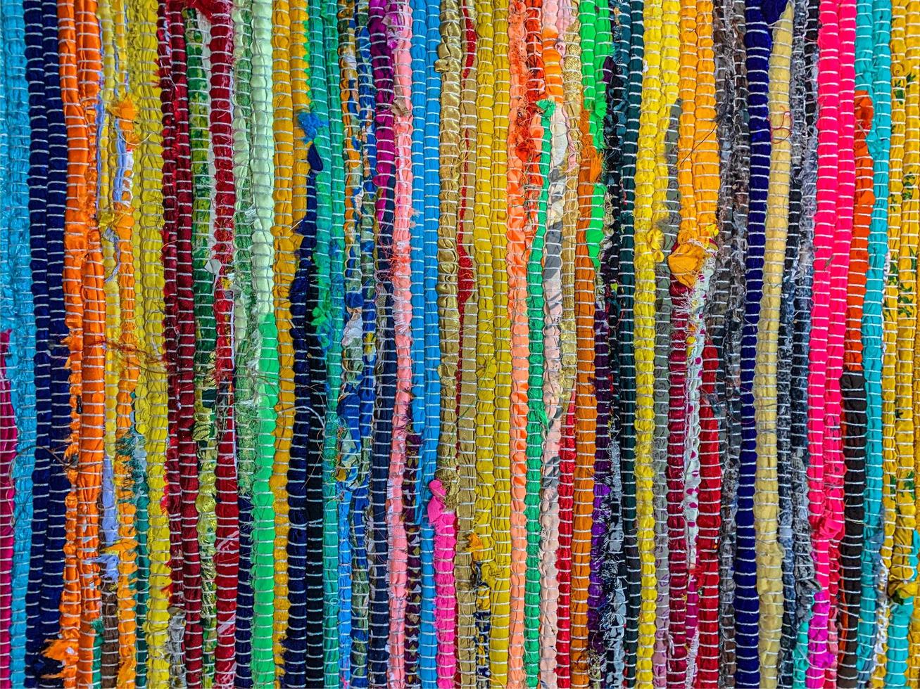 fondo de alfombra textil de color. textura de la alfombra foto