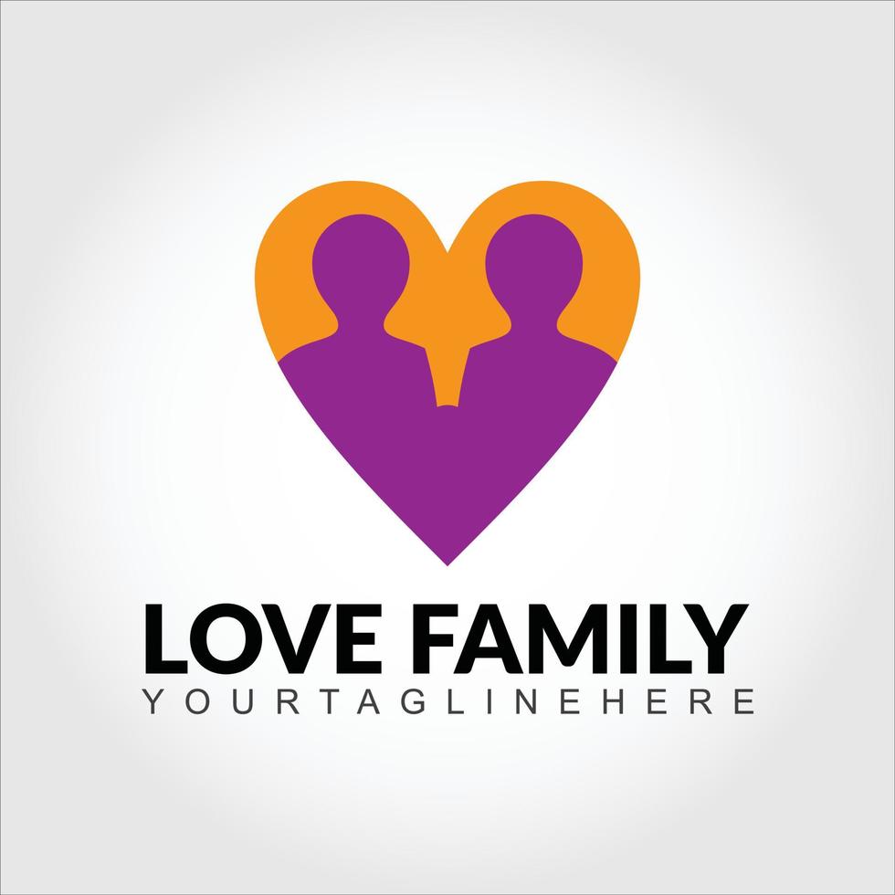 happy family day logo vector