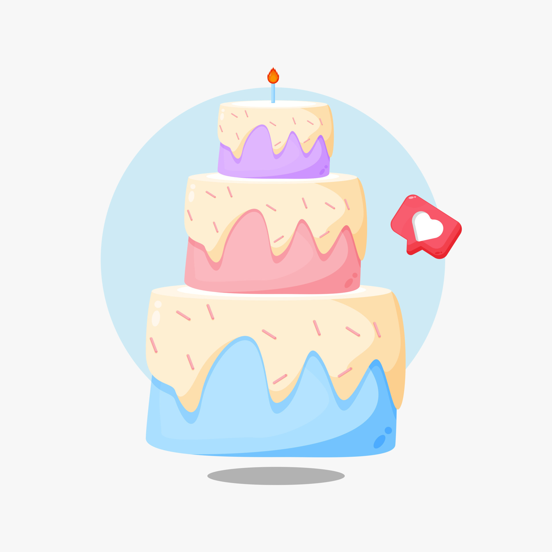 Birthday cake icon cartoon design 7341361 Vector Art at Vecteezy Birthday cake icon cartoon design 7341361 Vector Art at Vecteezy
