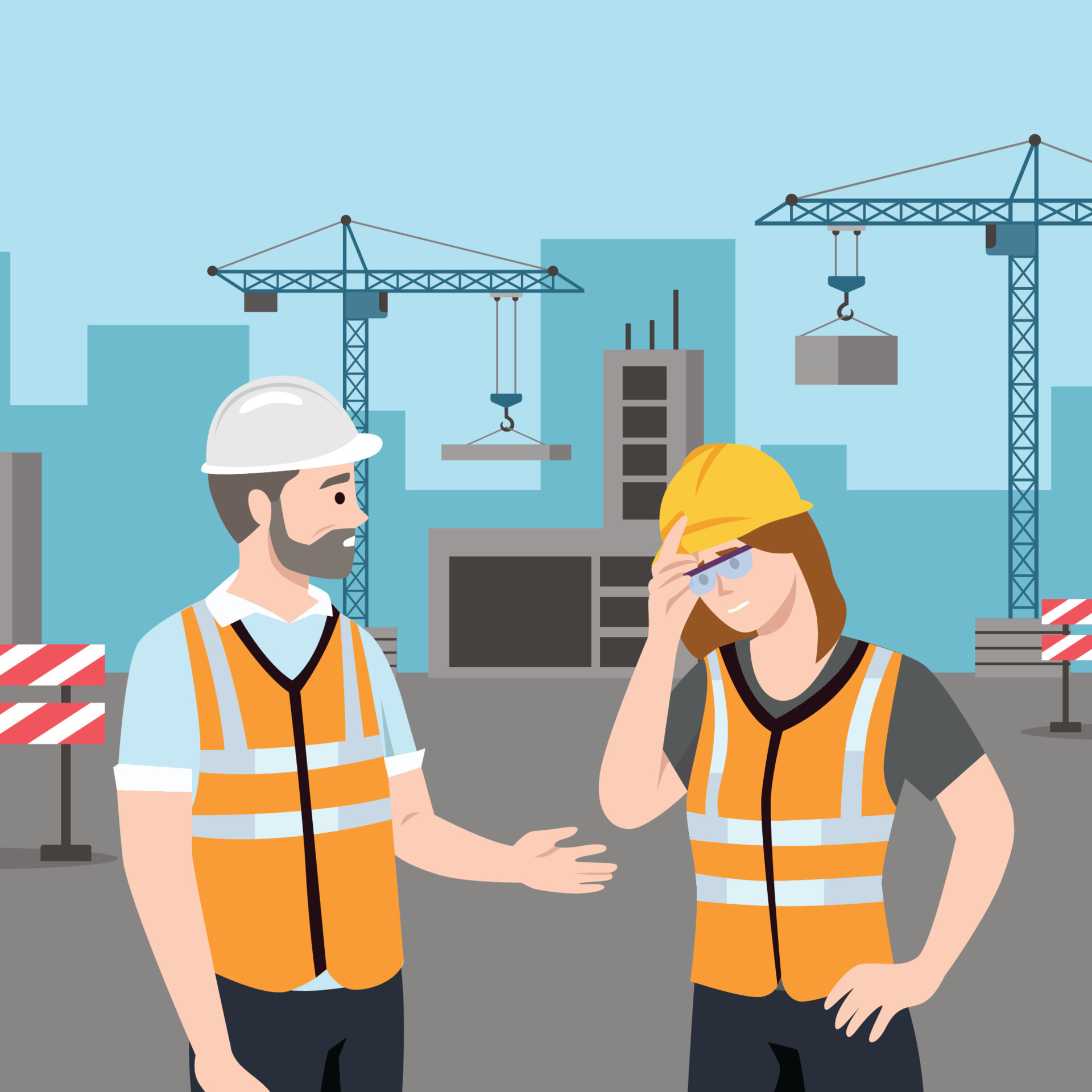 Builders and engineers background. Cartoon factory workers and business characters at construction. Vector illustration team management worker man and woman 7341725 Vector Art at Vecteezy Builders and engineers background. Cartoon factory workers and business characters at construction. Vector illustration team management worker man and woman 7341725 Vector Art at Vecteezy