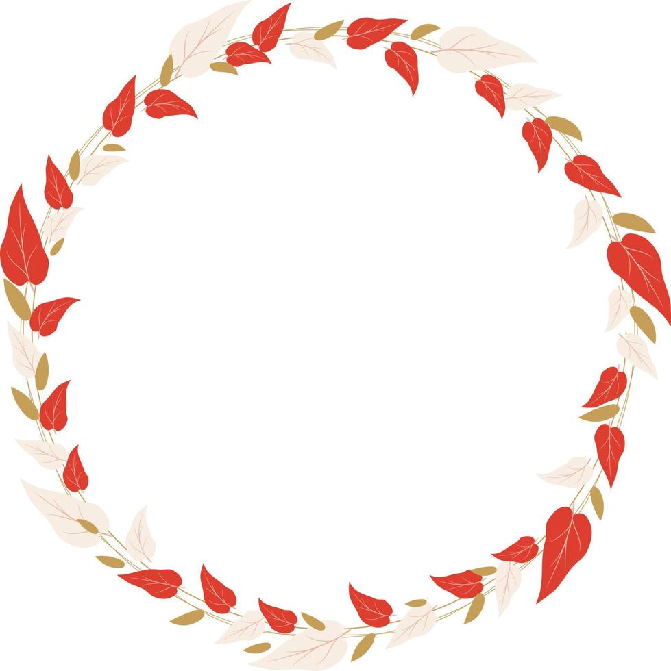 floral Wreath vector