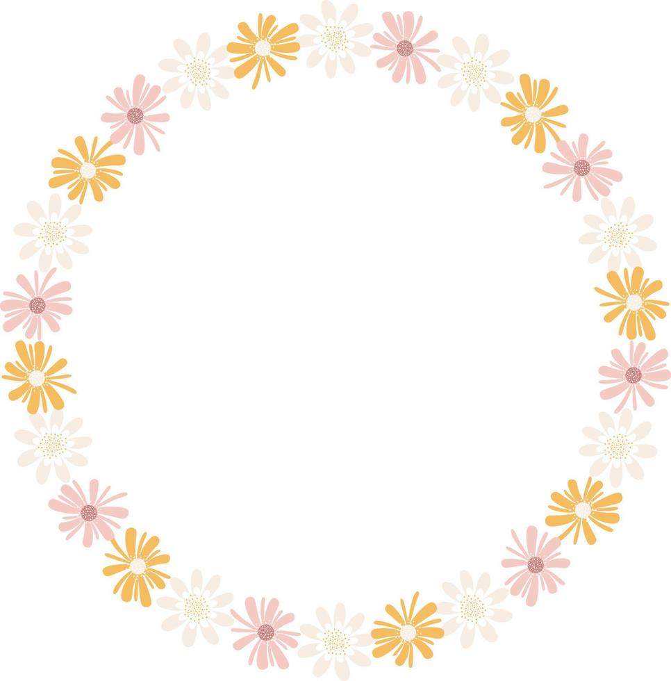 floral Wreath vector