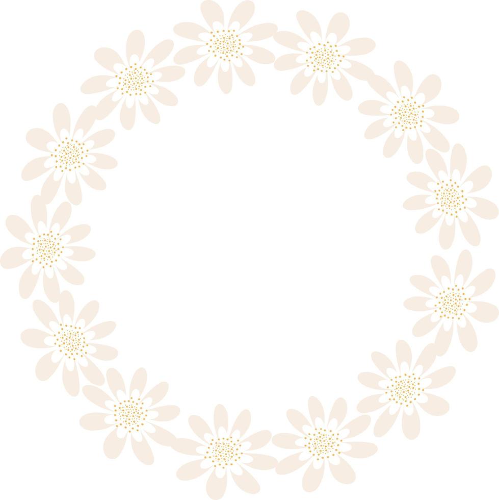floral Wreath vector