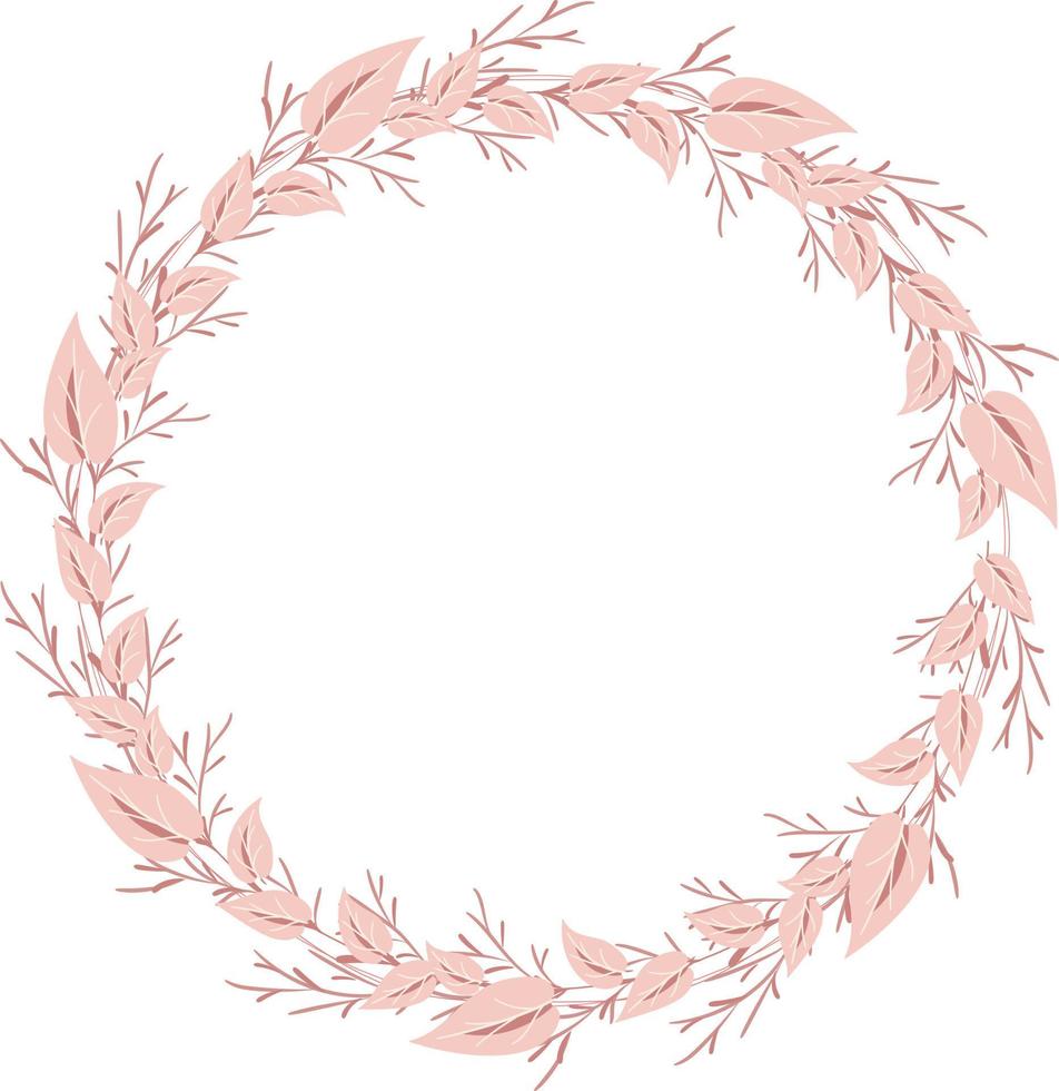 floral Wreath vector