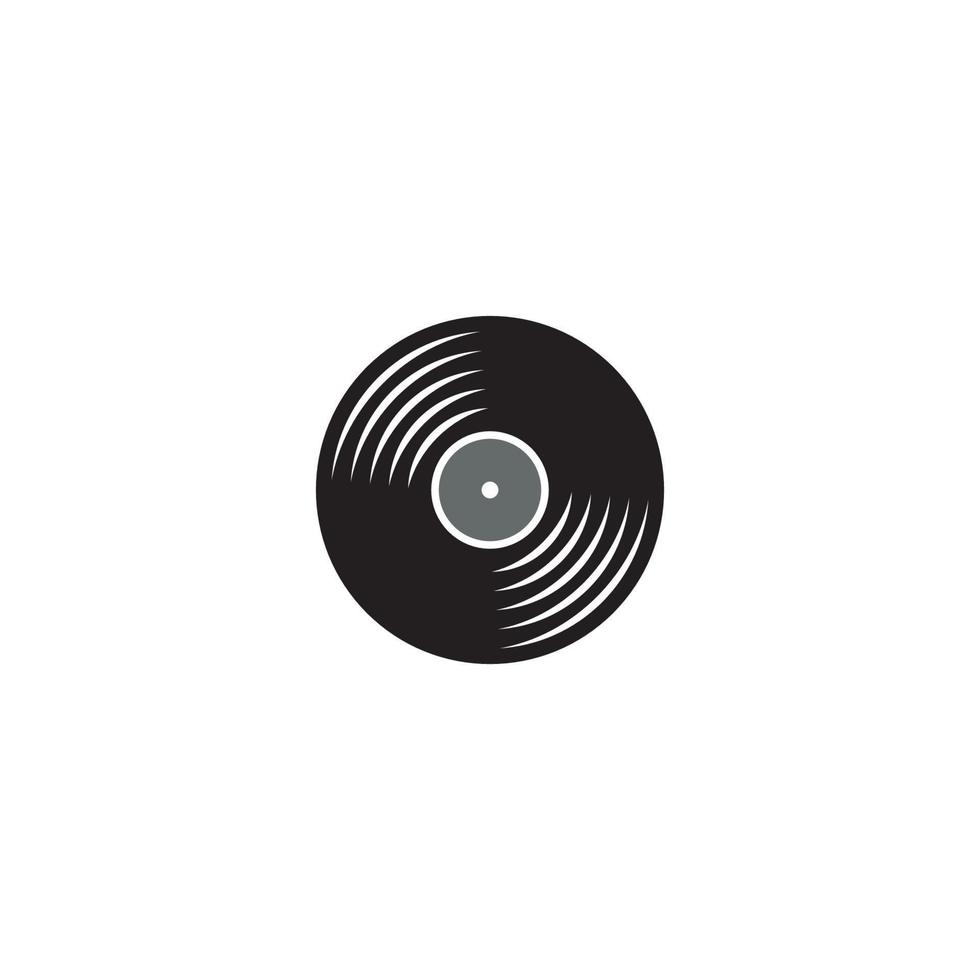 diseño de logotipo o icono de vinilo vector