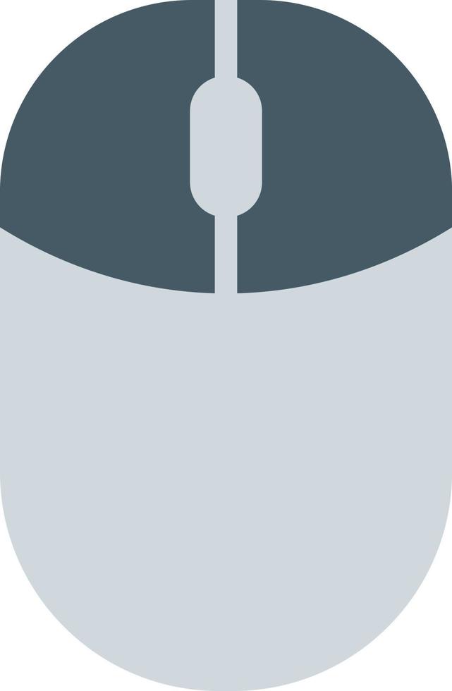 Mouse Flat Color Icon vector