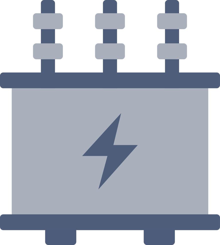 Transformer Flat Color Icon vector