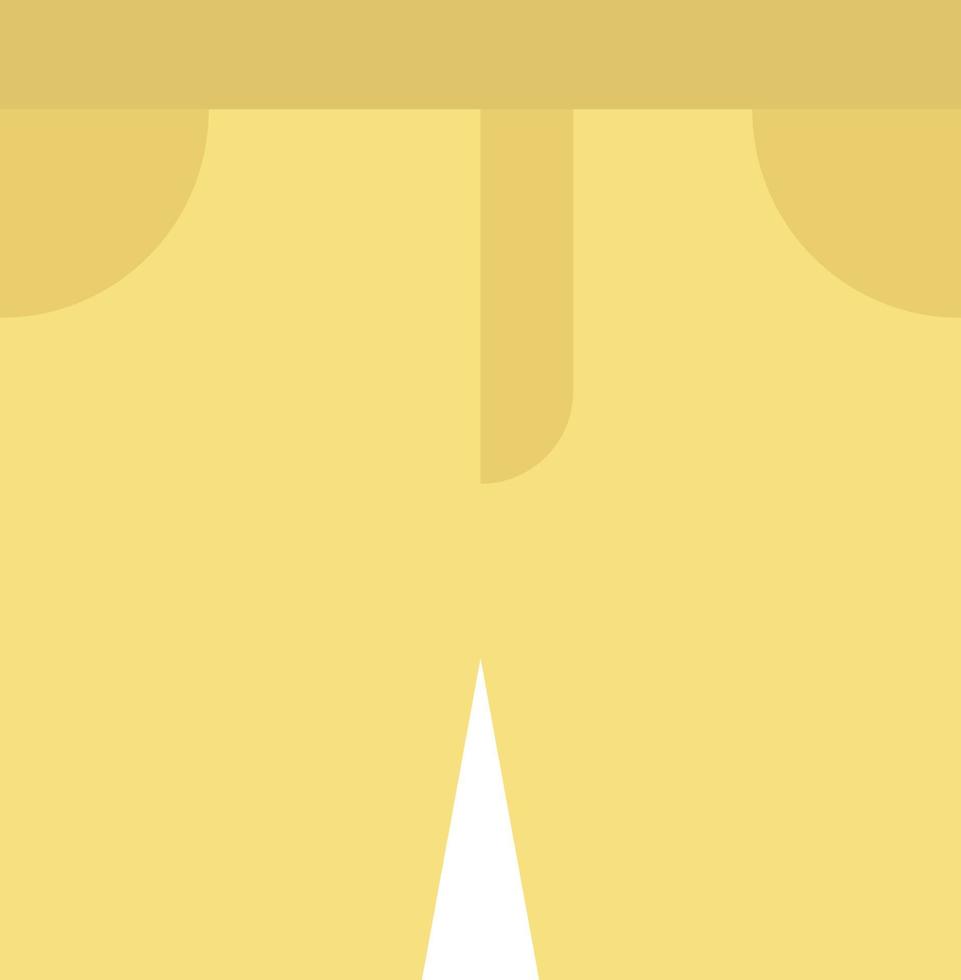 Shorts Flat Color Icon vector