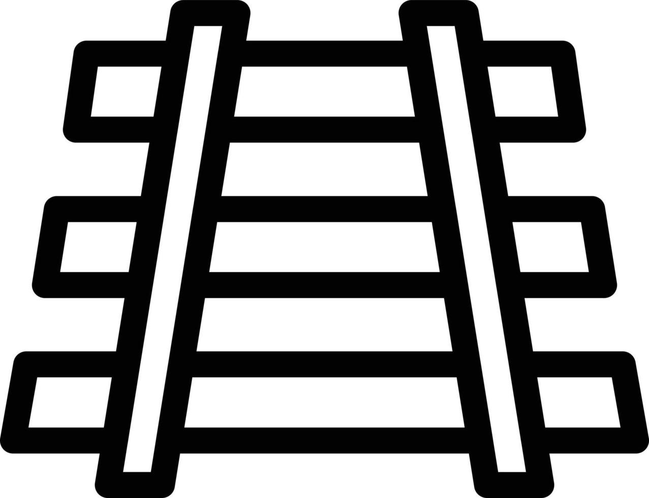 rail track vector illustration on a background.Premium quality symbols.vector icons for concept and graphic design.