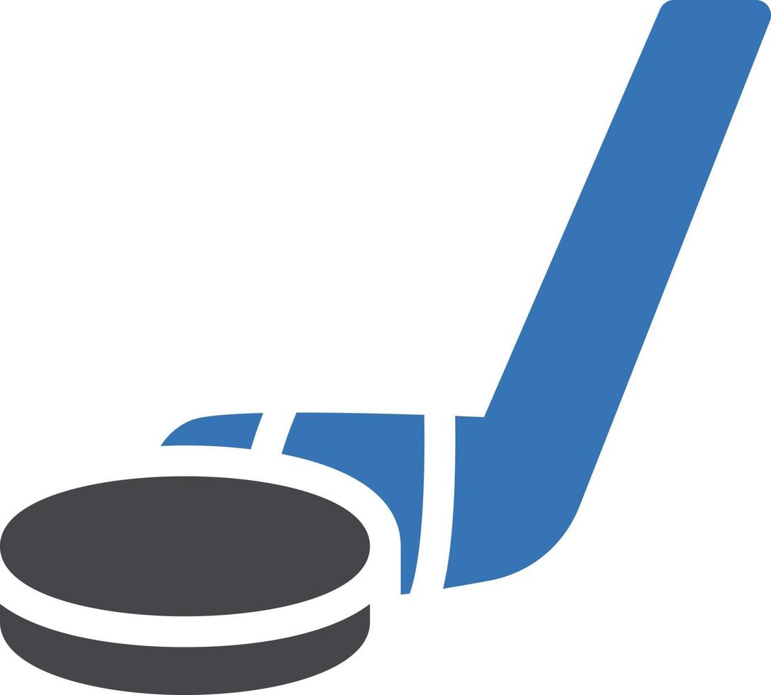 ilustración vectorial de hockey sobre hielo en un fondo. símbolos de calidad premium. iconos vectoriales para concepto y diseño gráfico. vector