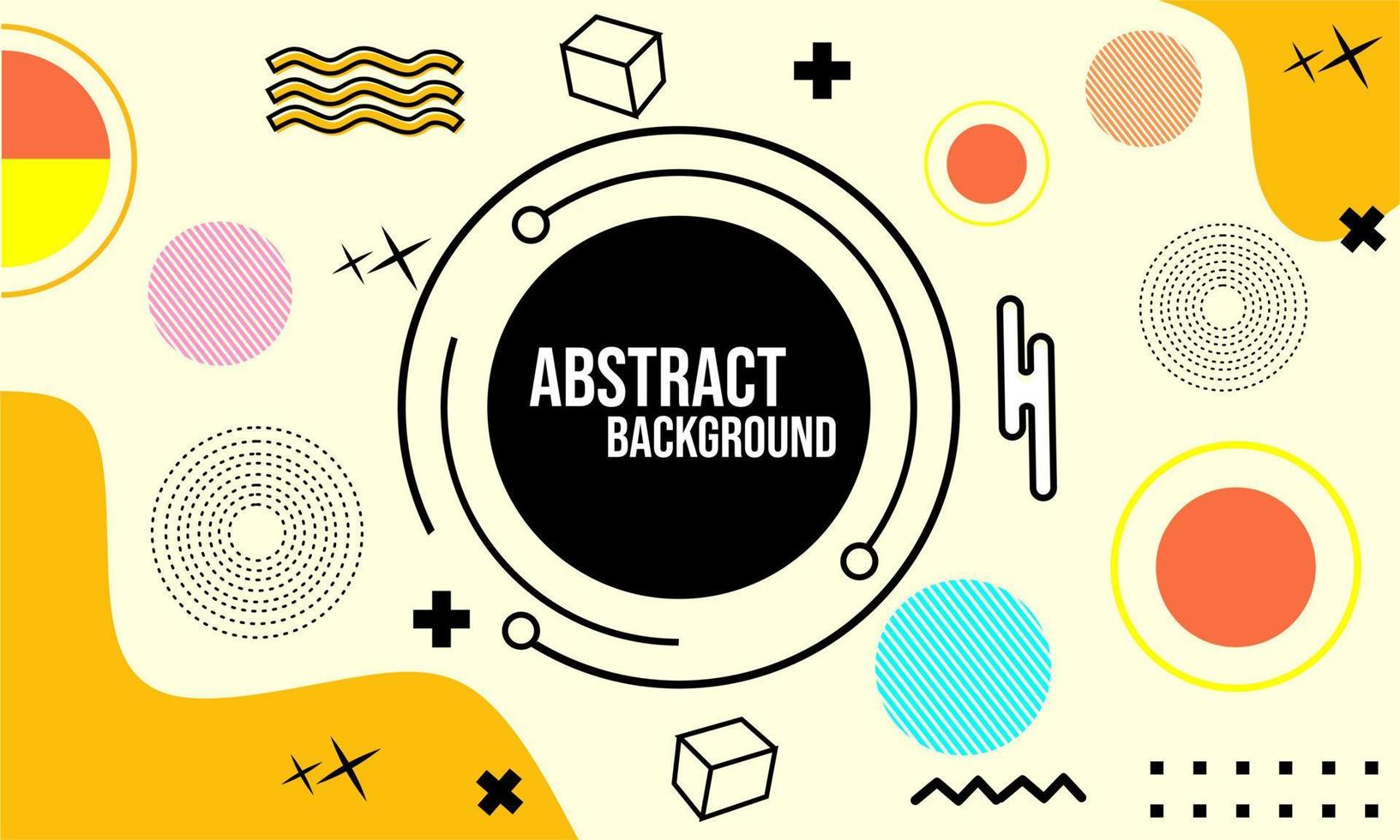 trendy and modern stylish geometric abstract background. for banner, poster, cover design vector