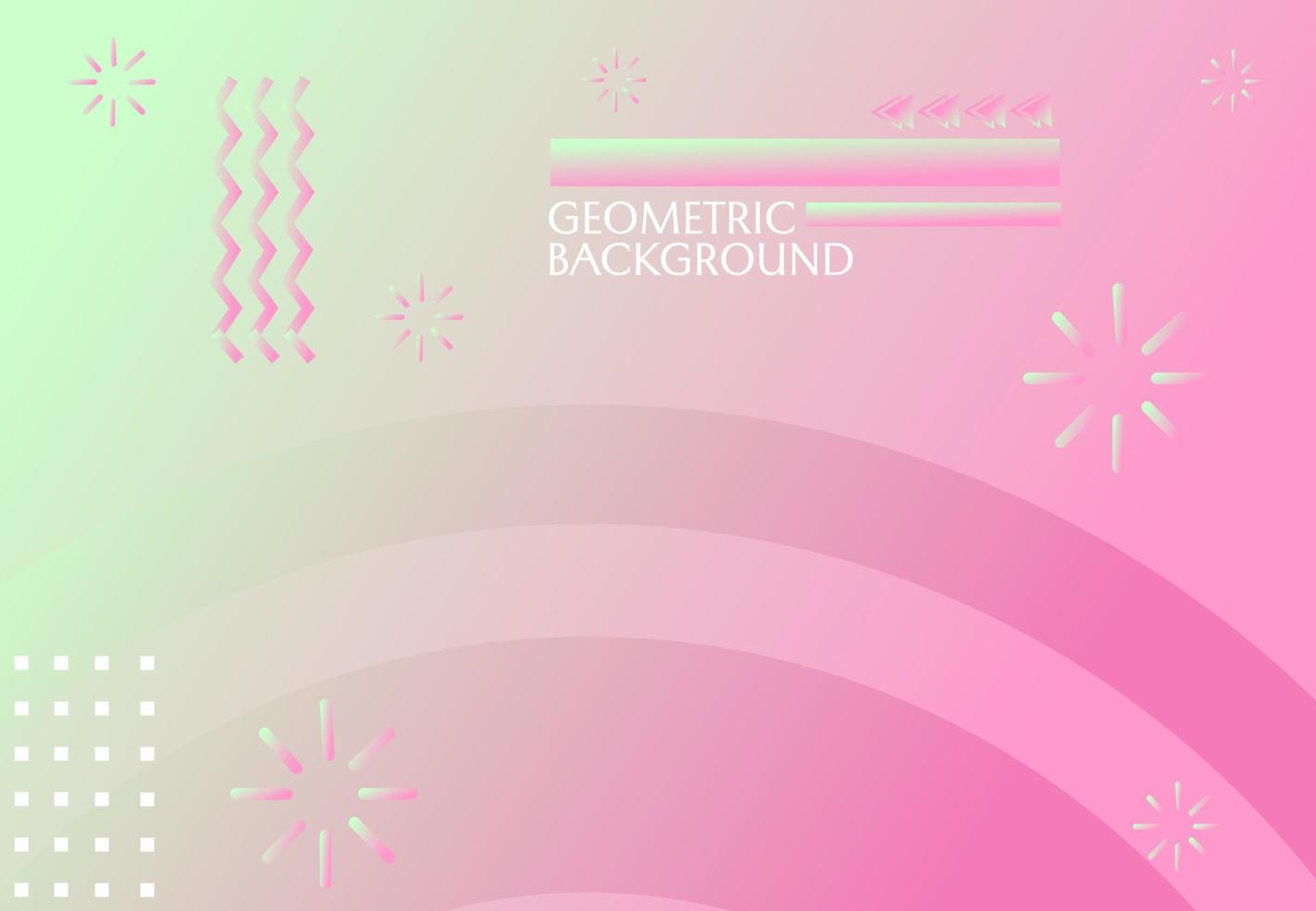 beautiful and elegant pink background design vector