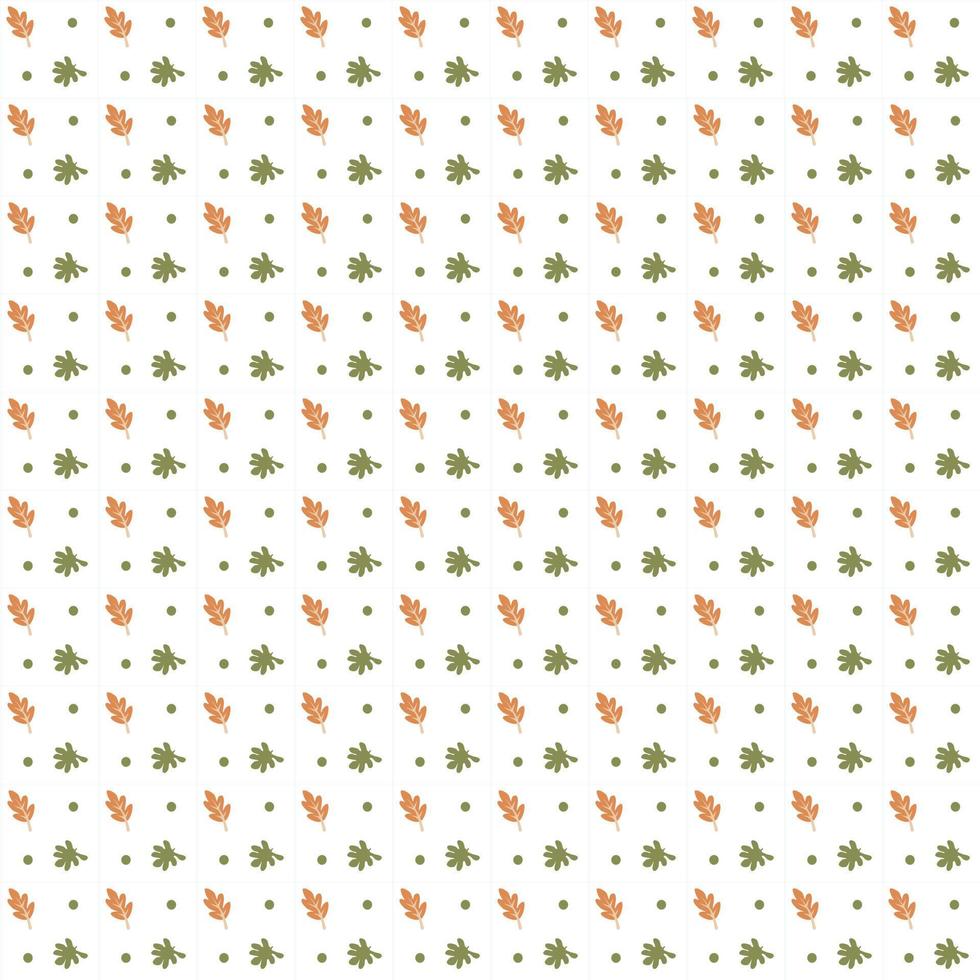 Pattern minimal design summer concept decorations with leaf. vector