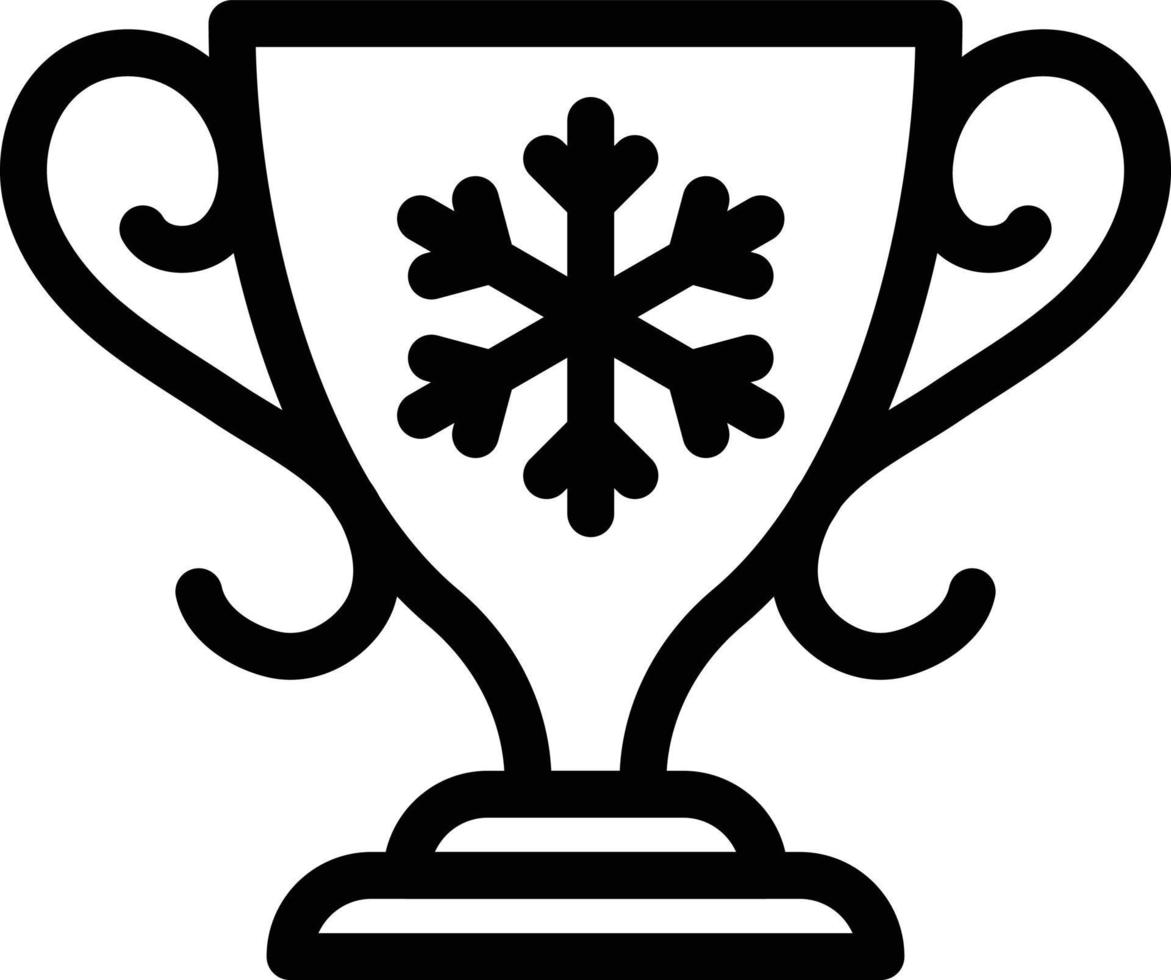 ilustración de vector de trofeo en un fondo. símbolos de calidad premium. iconos vectoriales para concepto y diseño gráfico.