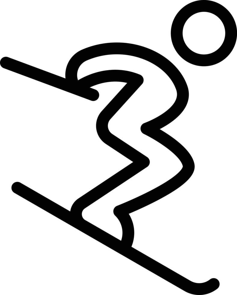 ilustración de vector de patinador sobre un fondo. símbolos de calidad premium. iconos vectoriales para concepto y diseño gráfico.