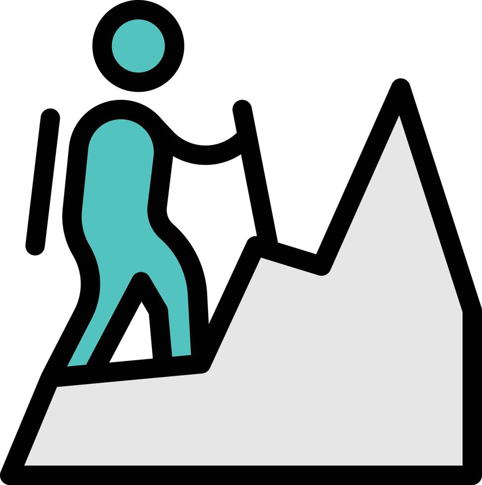 hiking vector illustration on a background.Premium quality symbols.vector icons for concept and graphic design.