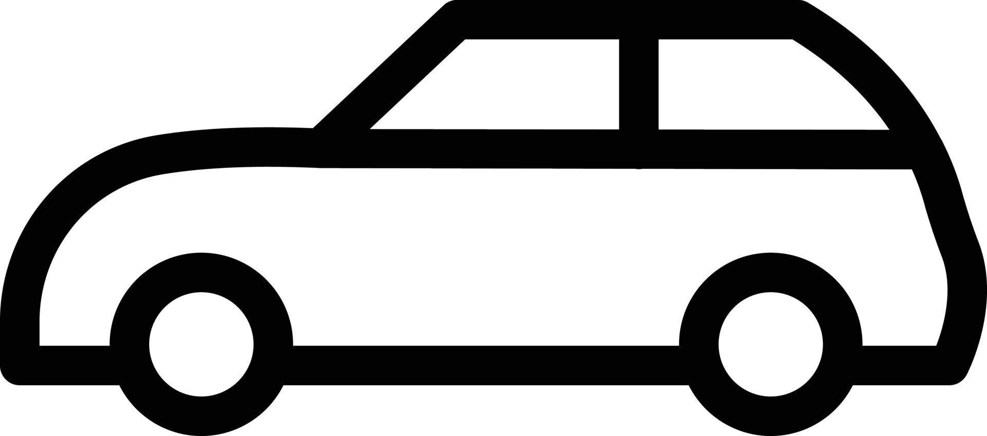 Ilustración de vector de coche en un fondo. Símbolos de calidad premium. Iconos vectoriales para concepto y diseño gráfico.