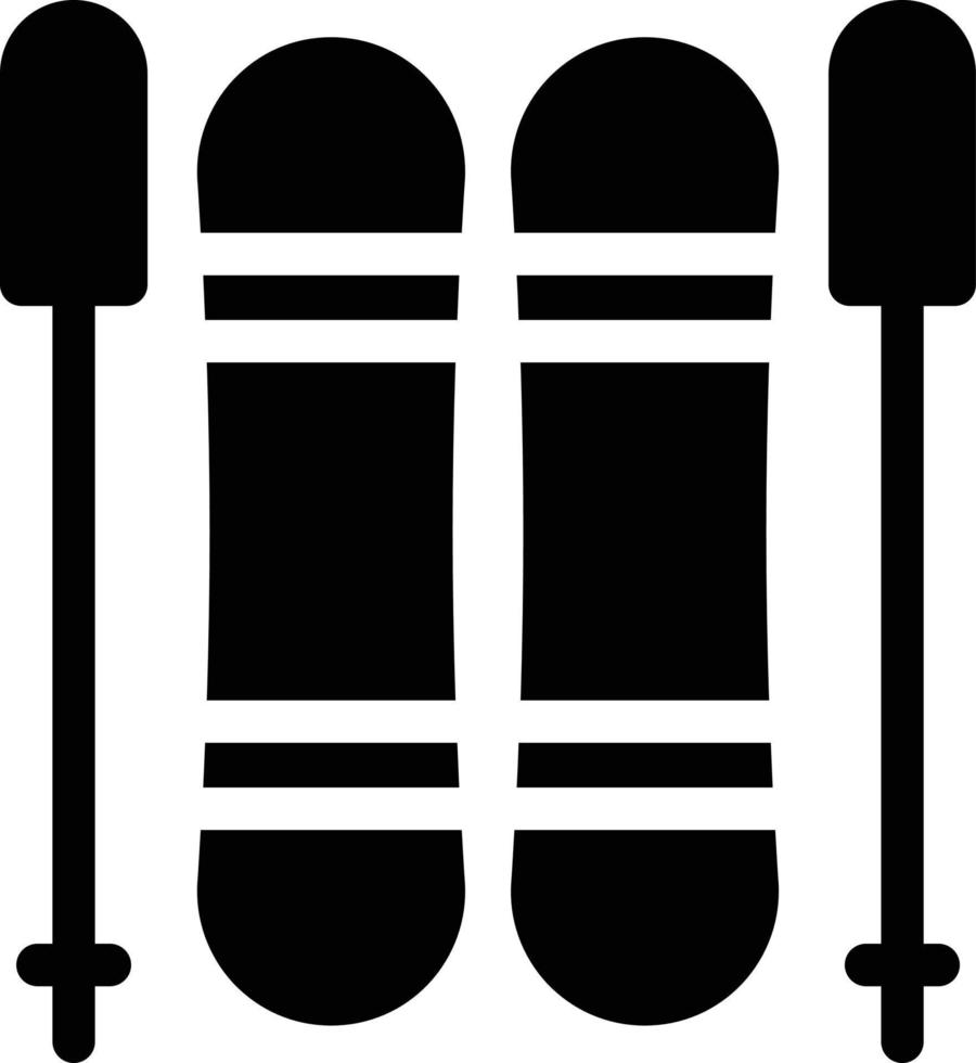 skiing vector illustration on a background.Premium quality symbols.vector icons for concept and graphic design.