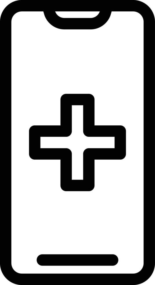 mobile medical vector illustration on a background.Premium quality symbols.vector icons for concept and graphic design.